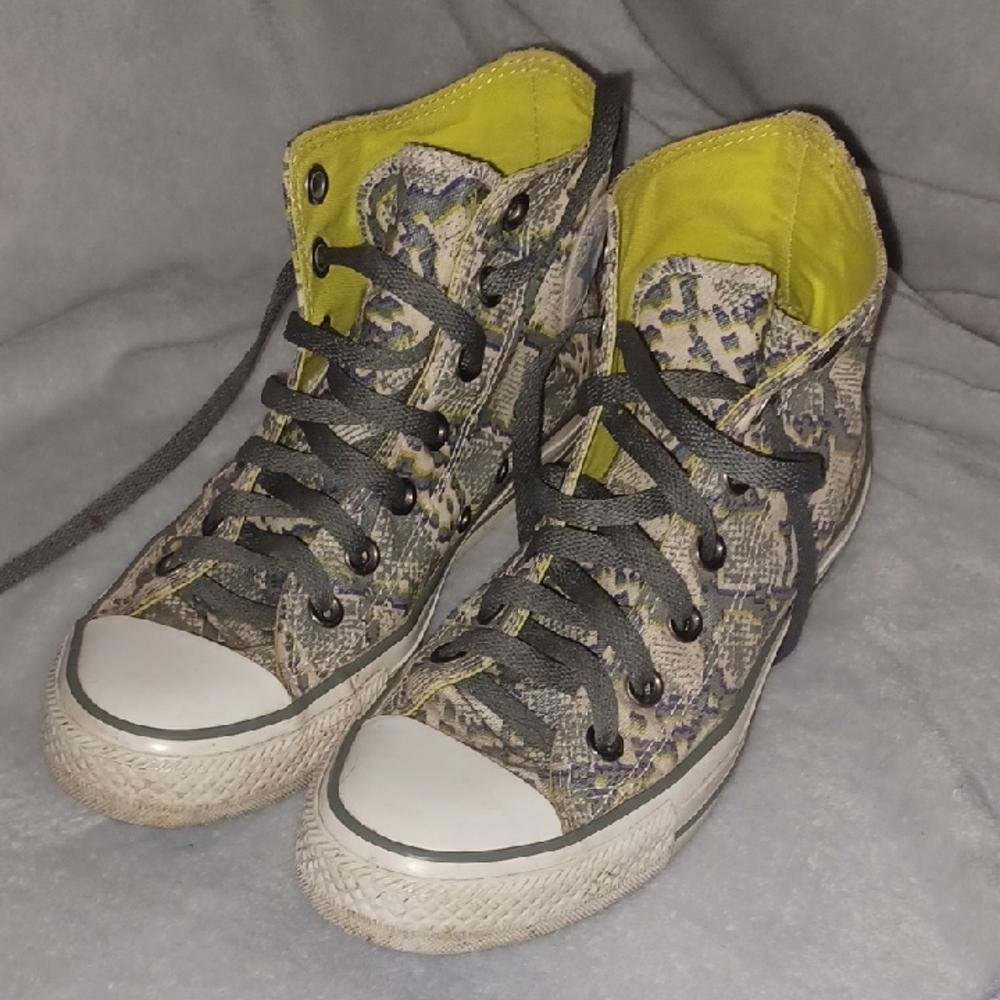 Converse Chuck Taylor Snake Print Sneakers